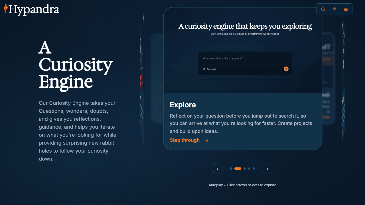 Hypandra — question reflections, curiosity games, and AI literacy workshops